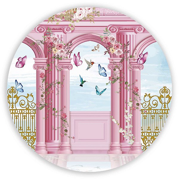 Capa Mini Painel Sublimado - Jardim