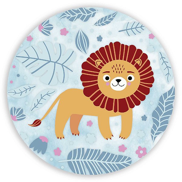 Capa Mini Painel Sublimado - Leao