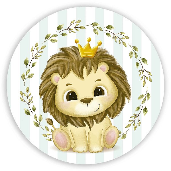 Capa Mini Painel Sublimado - Leao