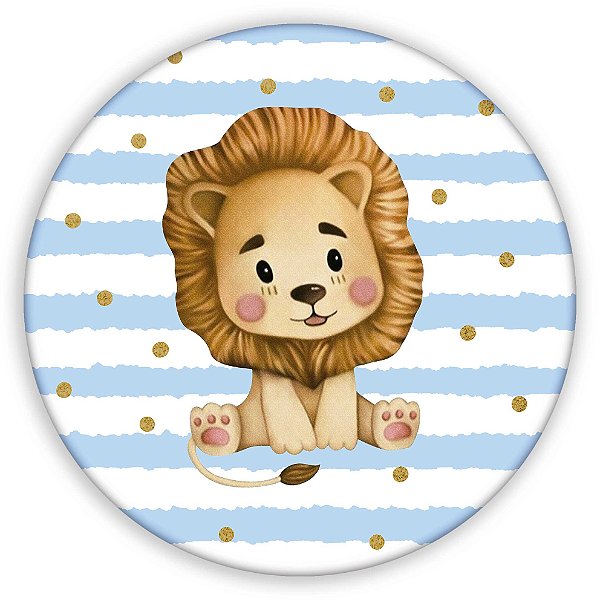 Capa Mini Painel Sublimado - Leao