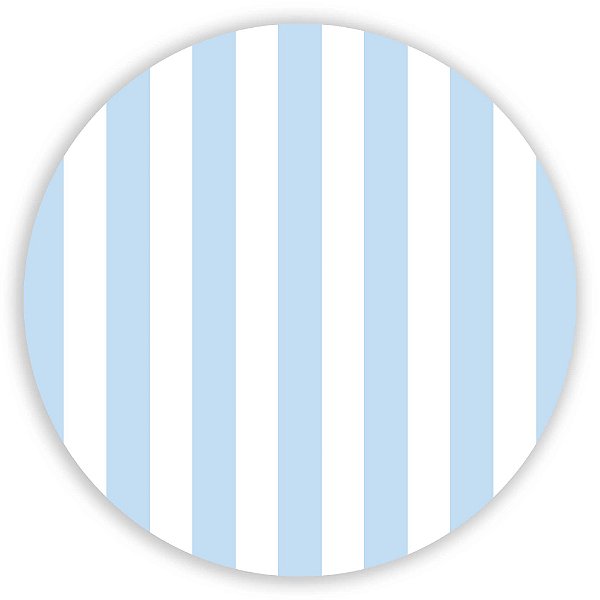 Capa Mini Painel Sublimado - Listras Azul
