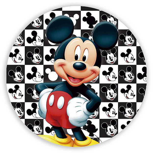 Capa Mini Painel Sublimado - Mickey