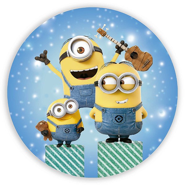 Capa Mini Painel Sublimado - Minions