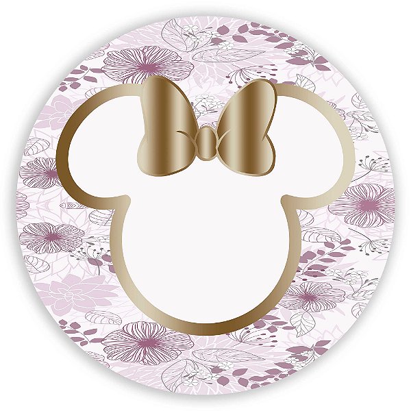Capa Mini Painel Sublimado - Minnie