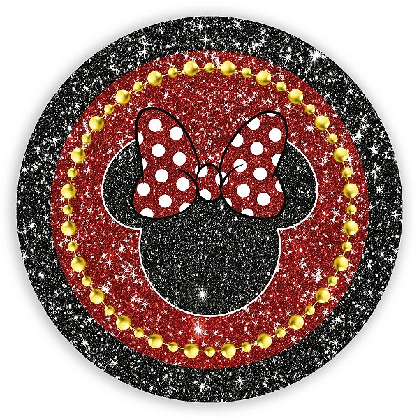 Capa Mini Painel Sublimado - Minnie