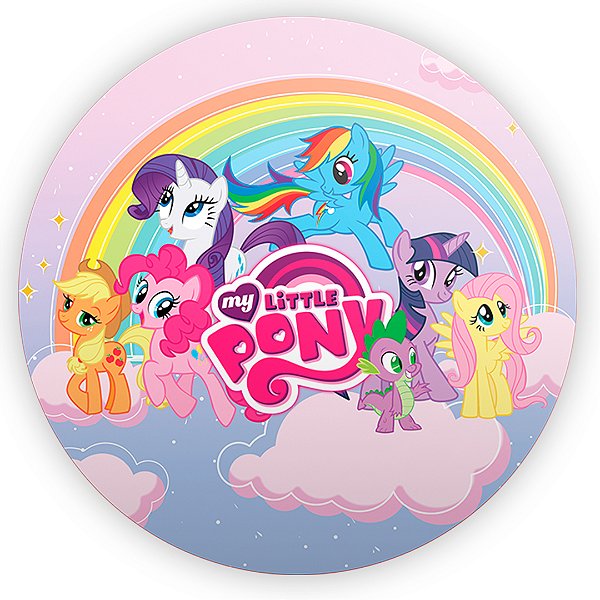 Mini Painel - My Little Pony - Sublimado 3D