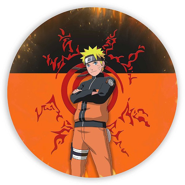 Capa Mini Painel Sublimado - Naruto