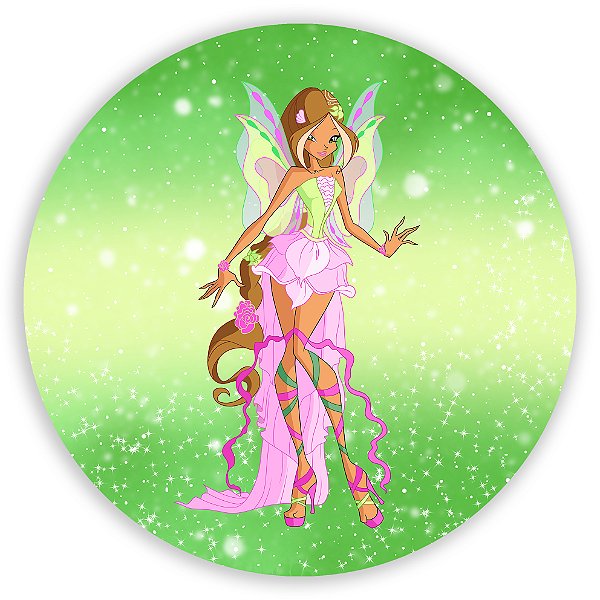 Mini Painel - O Clube das Winx - Sublimado 3D
