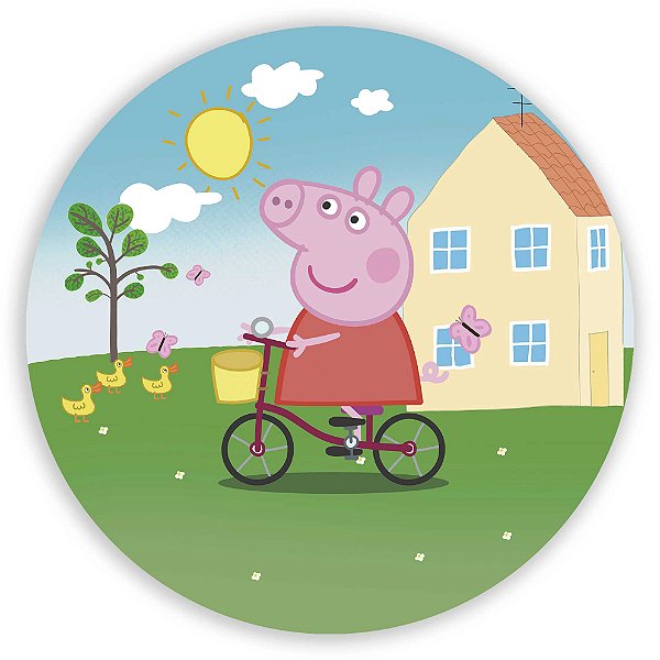 Capa Mini Painel Sublimado - Peppa Pig