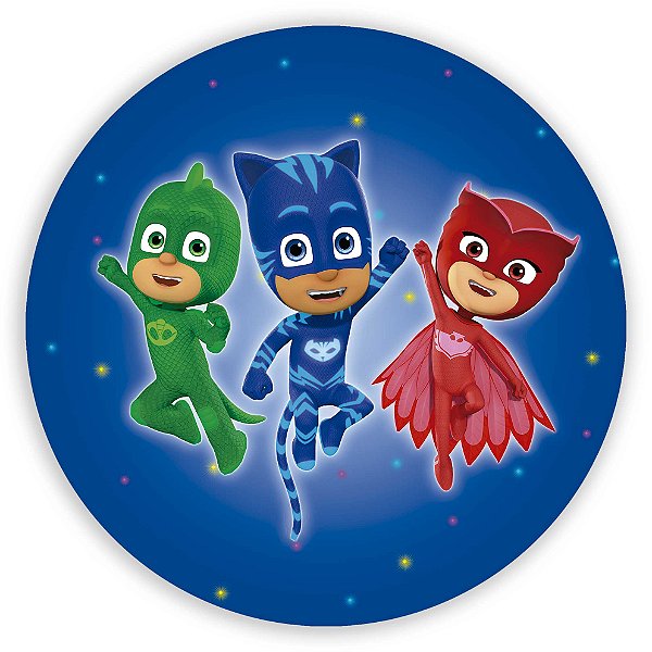 Capa Mini Painel Sublimado - PJ Mask