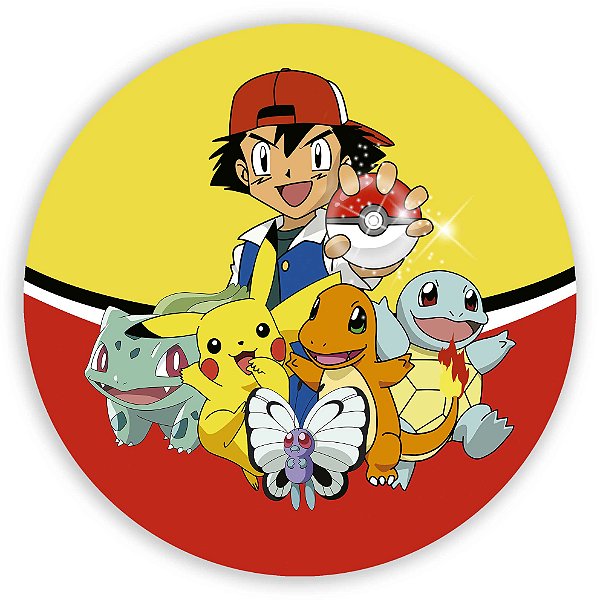 Capa Mini Painel Sublimado - Pokemon