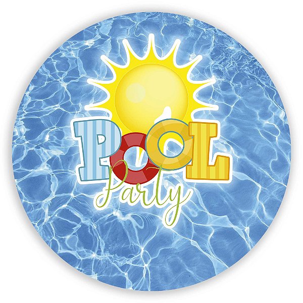 Mini Painel - Pool Party - Sublimado 3D