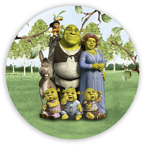 Mini Painel - Shrek - Sublimado 3D