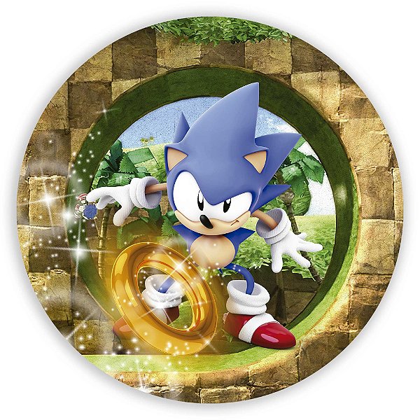 Capa Mini Painel Sublimado - Sonic