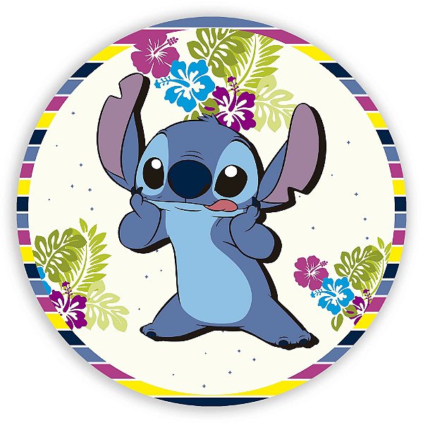 Capa Mini Painel Sublimado - Stitch