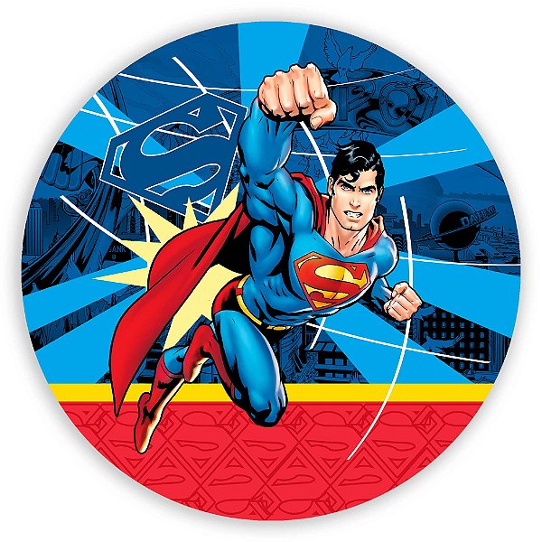 Capa Mini Painel Sublimado - Super Homem