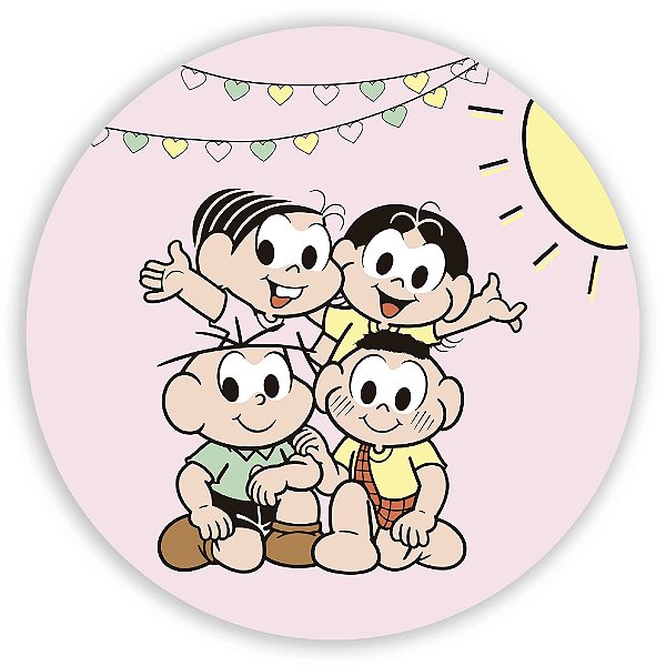 Mini Painel - Turma da Monica - Sublimado 3D