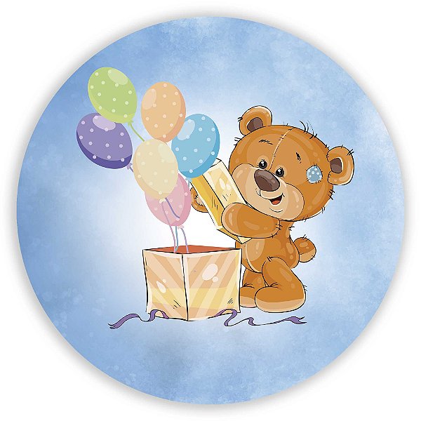 Mini Painel - Ursinho - Sublimado 3D