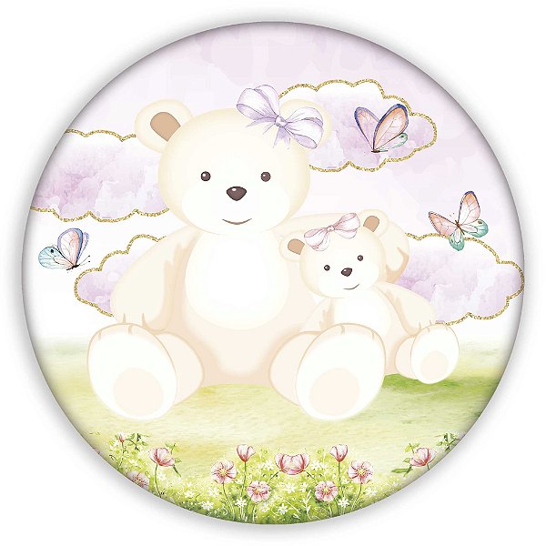 Mini Painel - Ursinho - Sublimado 3D