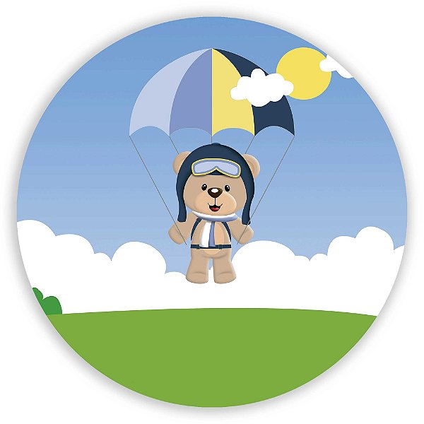 Mini Painel - Ursinho - Sublimado 3D