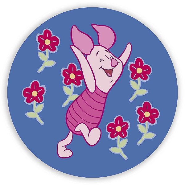 Mini Painel - Ursinho Pooh Leitao - Sublimado 3D