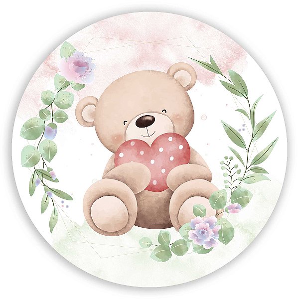 Mini Painel - Ursinhos - Sublimado 3D