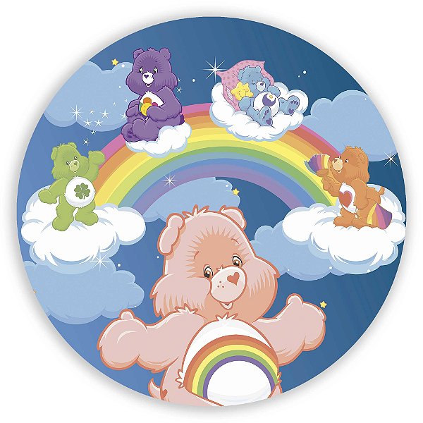 Mini Painel - Ursinhos Carinhosos - Sublimado 3D