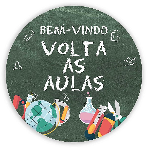 Mini Painel - Volta as Aulas - Sublimado 3D