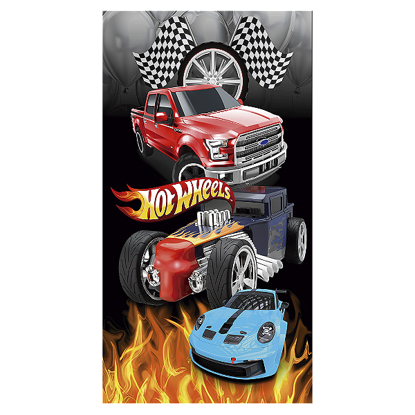 Faixa Lateral - Hot Wheels - Sublimado 3D