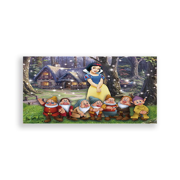Capa Painel Retangular Sublimado - Branca De Neve
