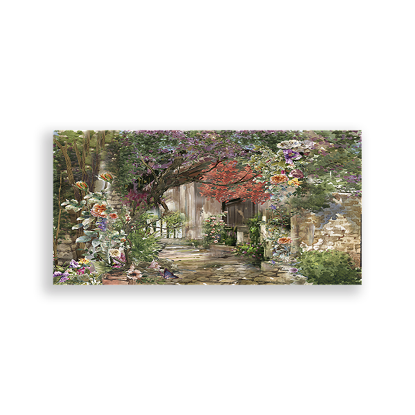 Painel Retangular - Floresta Bosque Encantado - Sublimado 3D