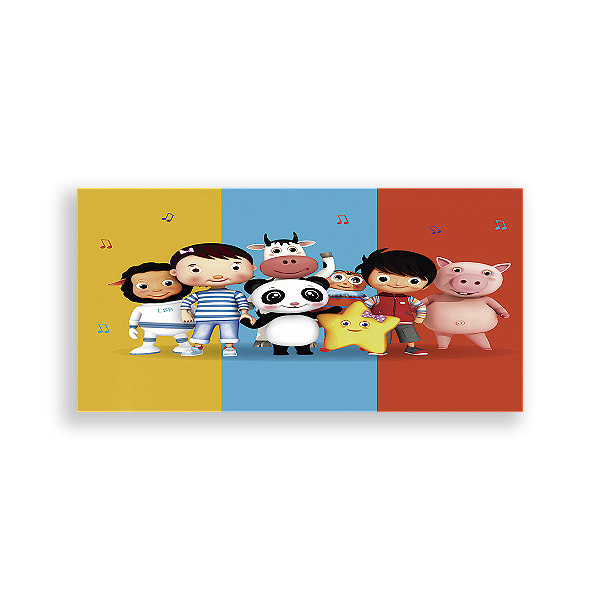 Capa Painel Retangular Sublimado - Little Baby Bum