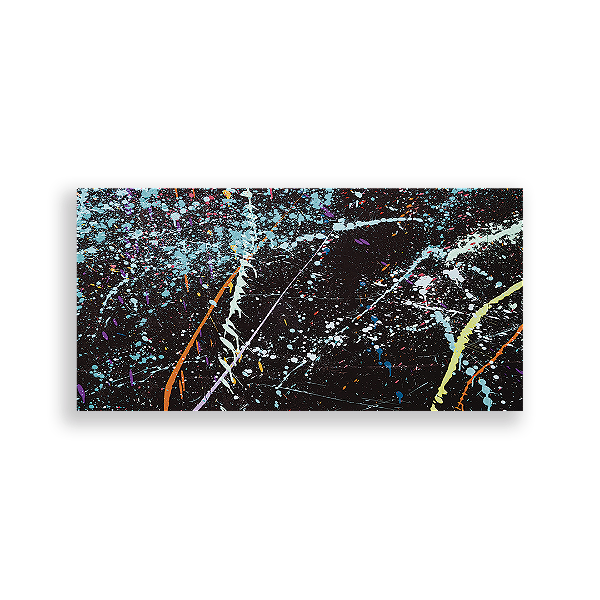 Capa Painel Retangular Sublimado - Fundo Tinta Neon