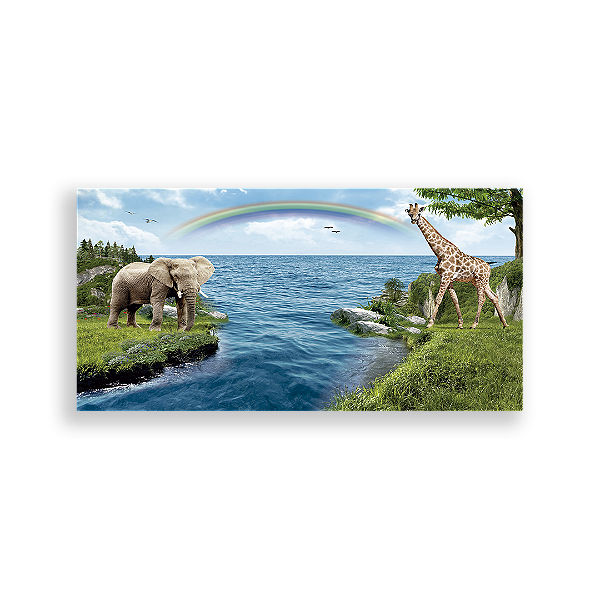 Capa Painel Retangular Sublimado - Safari