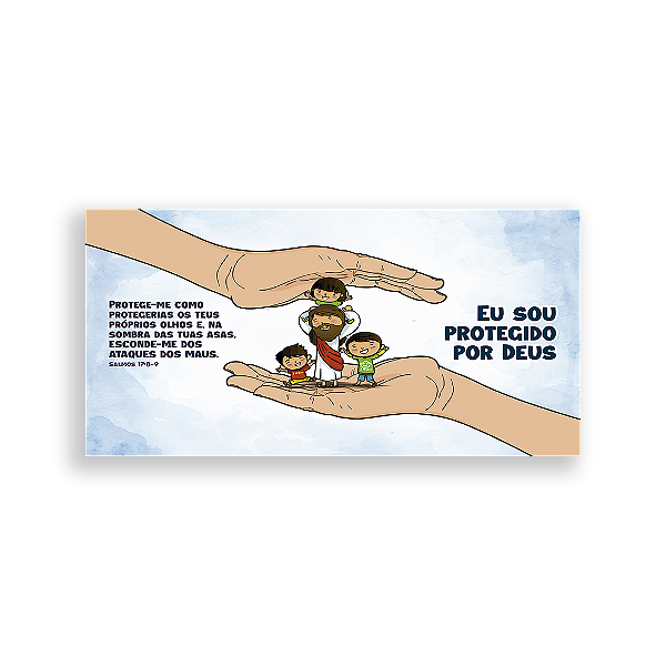 Capa Painel Retangular Sublimado - Religioso Jesus