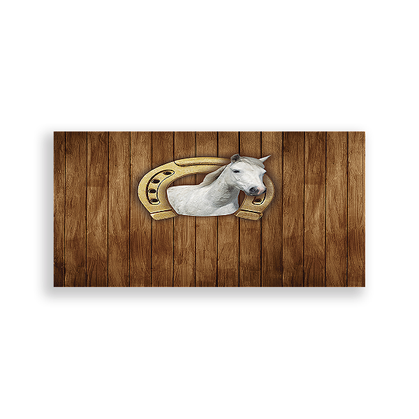 Capa Painel Retangular Sublimado - Cavalo