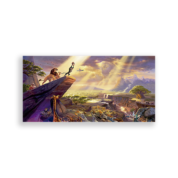 Capa Painel Retangular Sublimado - Rei Leão