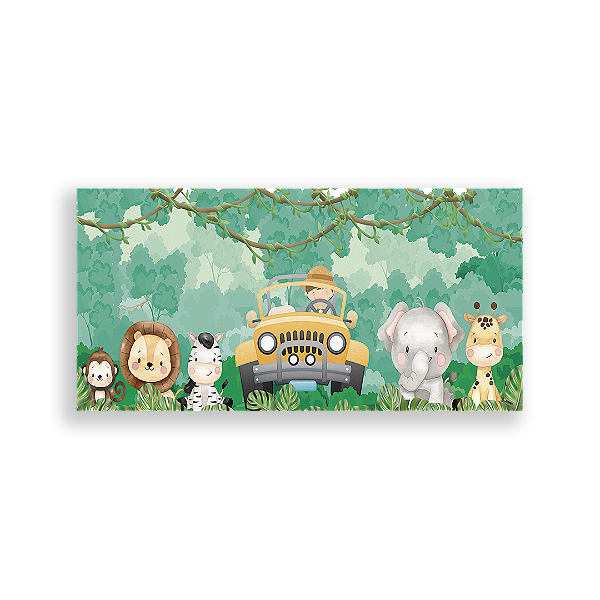 Capa Painel Retangular Sublimado - Safari