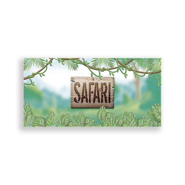Capa Painel Retangular Sublimado - Safari