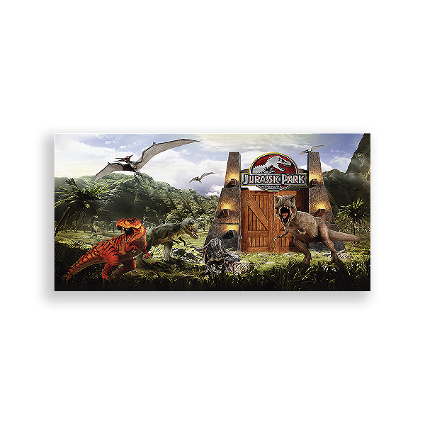 Capa Painel Retangular Sublimado - Dinossauro