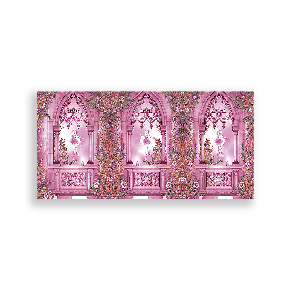 Capa Painel Retangular Sublimado - Fundo Parede Castelo