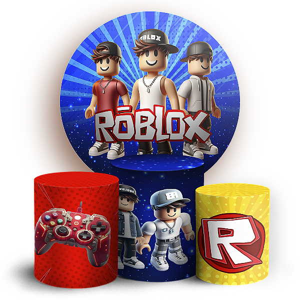 KIT Redondo e Trio - Roblox - Sublimado 3D
