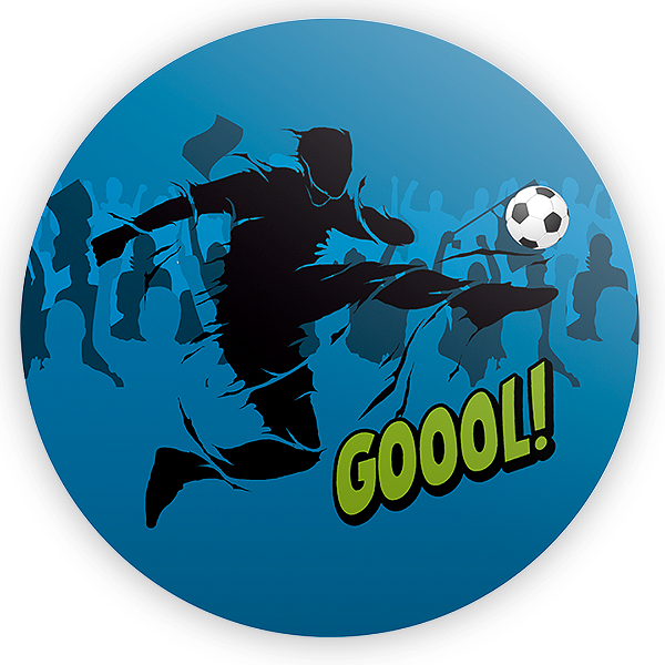 Painel Redondo - Futebol - Sublimado 3D