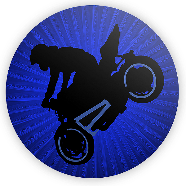 Painel Redondo - Moto - Sublimado 3D