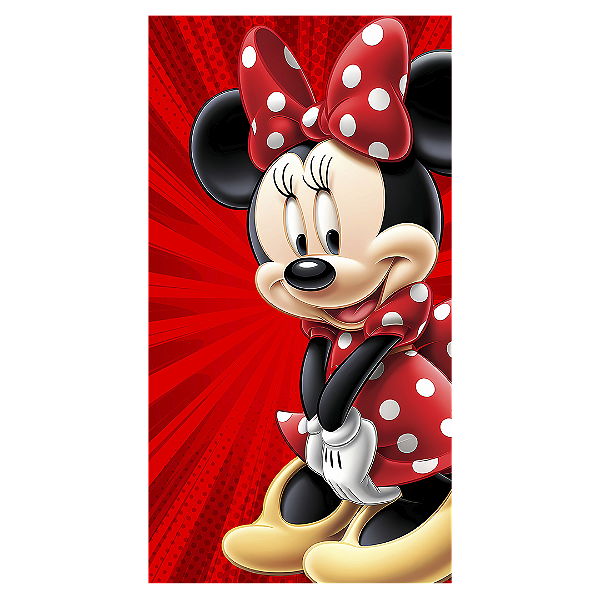 Faixa Lateral - Minnie - Sublimado 3D