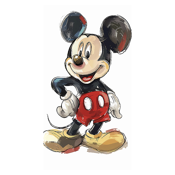 Faixa Lateral - Mickey - Sublimado 3D