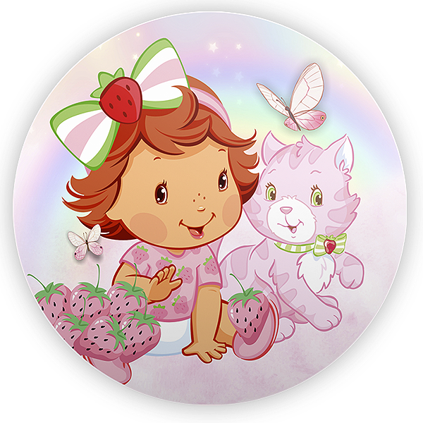 Mini Painel - Moranguinho Baby - Sublimado 3D