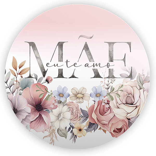 Capa Mini Painel Sublimado - Dia Das Mães