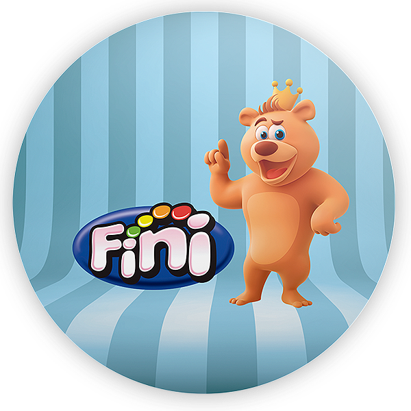 Painel Redondo - Fini  - Sublimado 3D