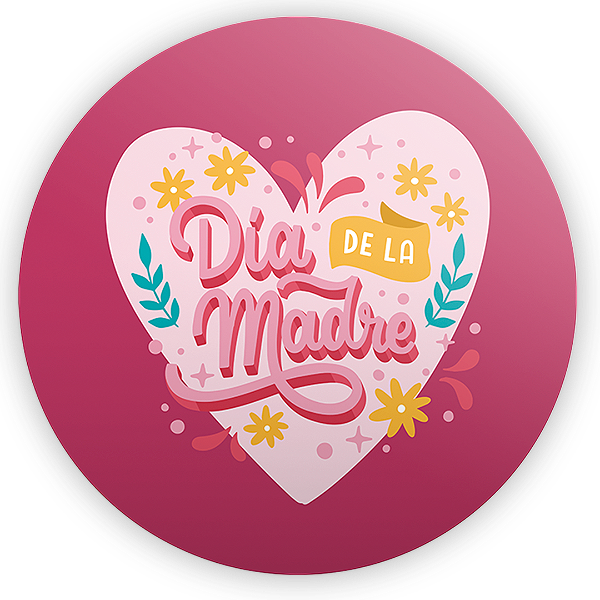 Painel Redondo - Dia Das Mães  - Sublimado 3D